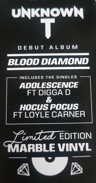Unknown T : Blood Diamond (LP, Album, Ltd, Mar)