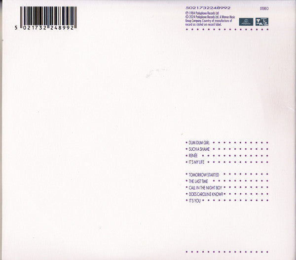 Talk Talk : It's My Life (CD, Album, RE, RM)