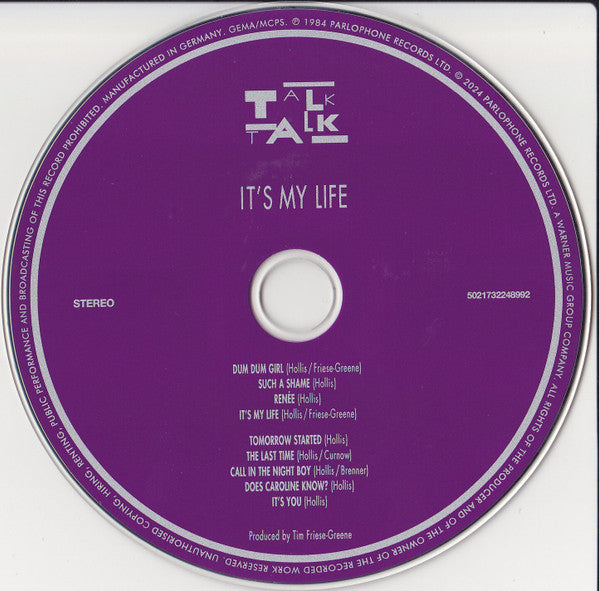 Talk Talk : It's My Life (CD, Album, RE, RM)
