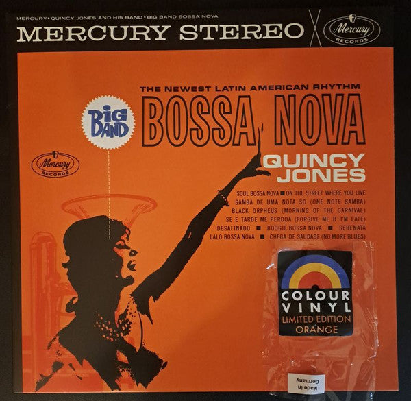 Quincy Jones : Big Band Bossa Nova (LP, Album, Ltd, RE, Ora)