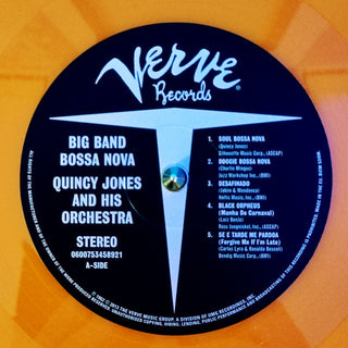 Quincy Jones : Big Band Bossa Nova (LP, Album, Ltd, RE, Ora)