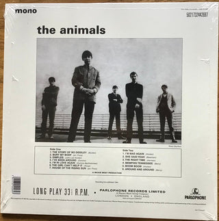 The Animals : The Animals (LP, Album, Mono, Ltd, RE, Yel)
