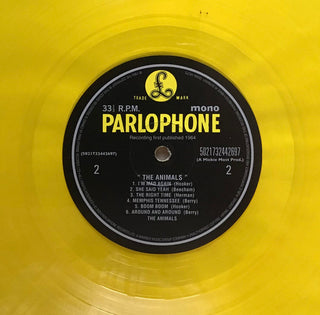 The Animals : The Animals (LP, Album, Mono, Ltd, RE, Yel)