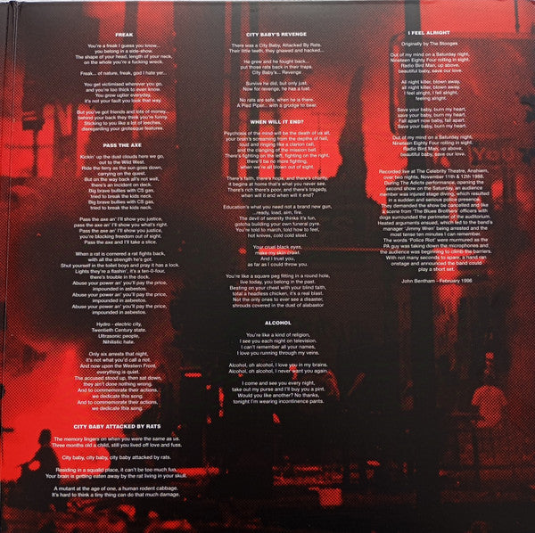 GBH* : Live In Los Angeles 1988 (2xLP, Album, Ltd, RE, Red)