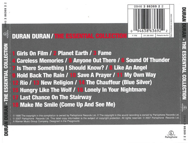 Duran Duran : The Essential Collection (CD, Comp, RE)