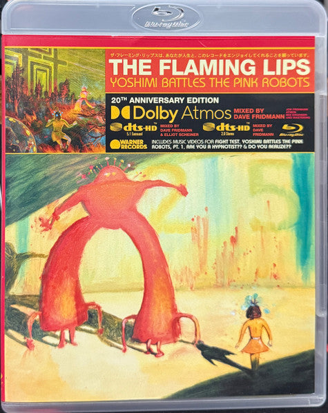 The Flaming Lips : Yoshimi Battles The Pink Robots (20th Anniversary Edition) (Blu-ray, Blu-ray-A, Album, Multichannel)