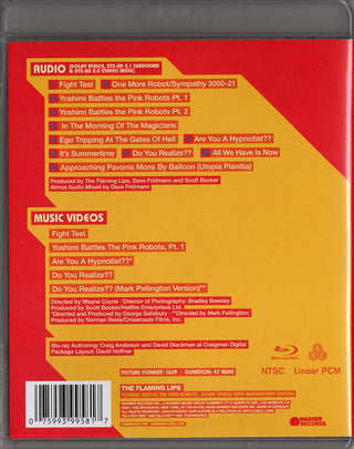 The Flaming Lips : Yoshimi Battles The Pink Robots (20th Anniversary Edition) (Blu-ray, Blu-ray-A, Album, Multichannel)