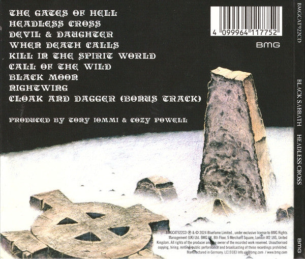 Black Sabbath : Headless Cross (CD, Album, RE, RM, Dig)