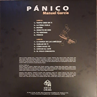 Manuel Garcia : Pánico (LP, Album, RE)