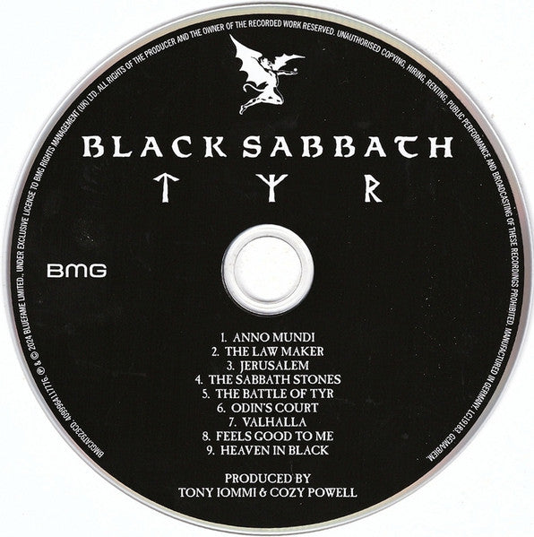 Black Sabbath : Tyr (CD, Album, RE, RM, Dig)