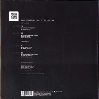 The Miles Davis Quintet : Paris Jazz Festival, Salle Pleyel, 10/1/1964 (2xLP, Album, Fre)