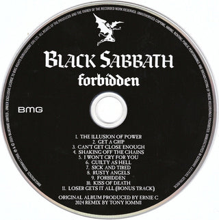 Black Sabbath : Forbidden (CD, Album, RE, RM, Dig)
