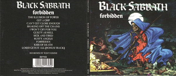 Black Sabbath : Forbidden (CD, Album, RE, RM, Dig)