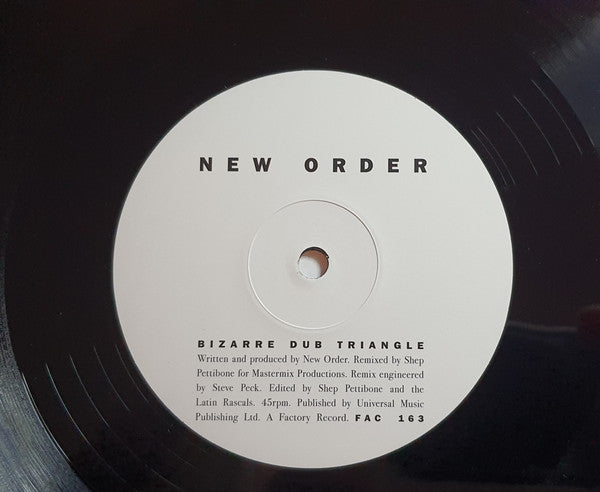 New Order : Bizarre Love Triangle (12", Single, RE, RM, 180)