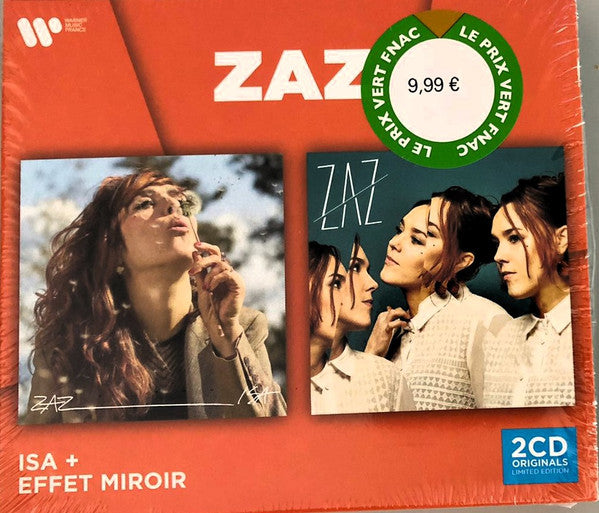 Zaz : Isa + Effet Mirroir (CD, Album, RE, Tri + CD, Album, RE, Tri + Comp, Bo)