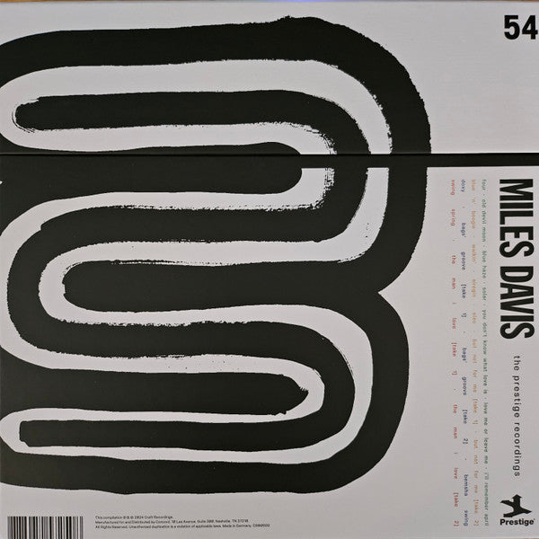 Miles Davis : Miles '54 (The Prestige Recordings) (4xLP, Comp, 180 + Box)