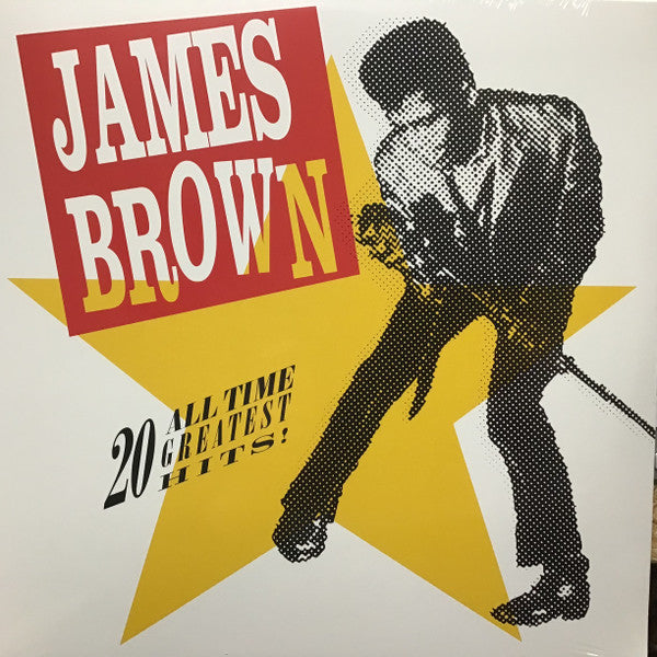 James Brown : 20 All Time Greatest Hits! (2xLP, Comp, Ltd, RE, Red)