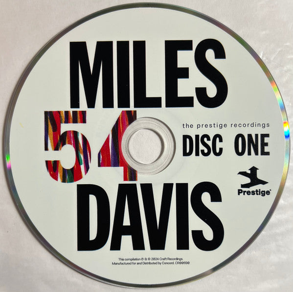 Miles Davis : Miles '54 (The Prestige Recordings) (2xCD, Comp)