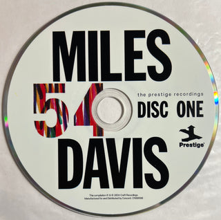 Miles Davis : Miles '54 (The Prestige Recordings) (2xCD, Comp)