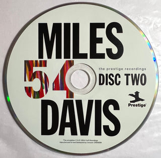 Miles Davis : Miles '54 (The Prestige Recordings) (2xCD, Comp)