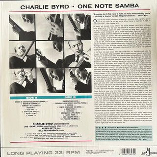 Charlie Byrd : One Note Samba (LP, Comp, 180)
