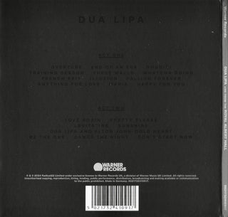 Dua Lipa : Live From The Royal Albert Hall (2xCD, Album)