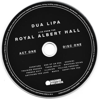 Dua Lipa : Live From The Royal Albert Hall (2xCD, Album)