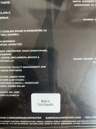 Sabrina Carpenter : Singular Act II (LP, Album, RE)