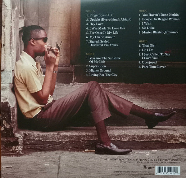 Stevie Wonder : The Definitive Collection (2xLP, Comp, RE, Gat)