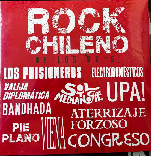 Rock Chileno De Los 80 'S : Rock Chileno De Los 80 'S (LP, Comp)