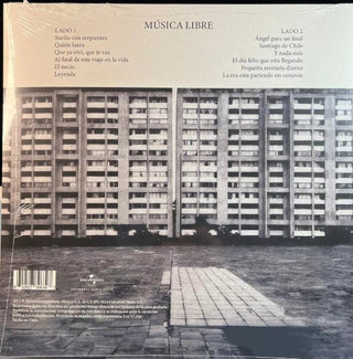 Los Bunkers : Música Libre (LP, Album, RE)