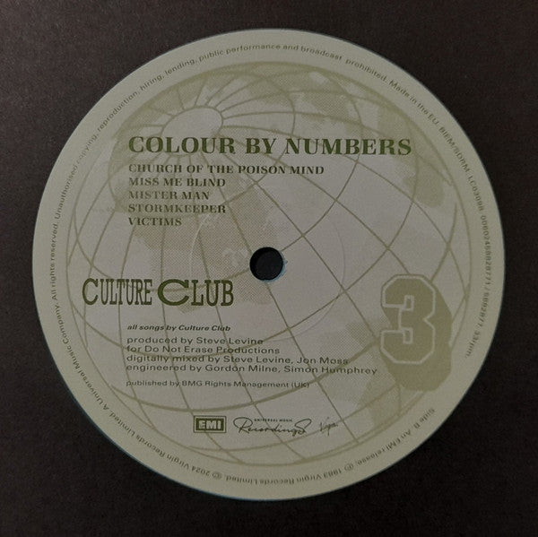 Culture Club : Colour By Numbers (LP, Album, Ltd, RE, Lig)
