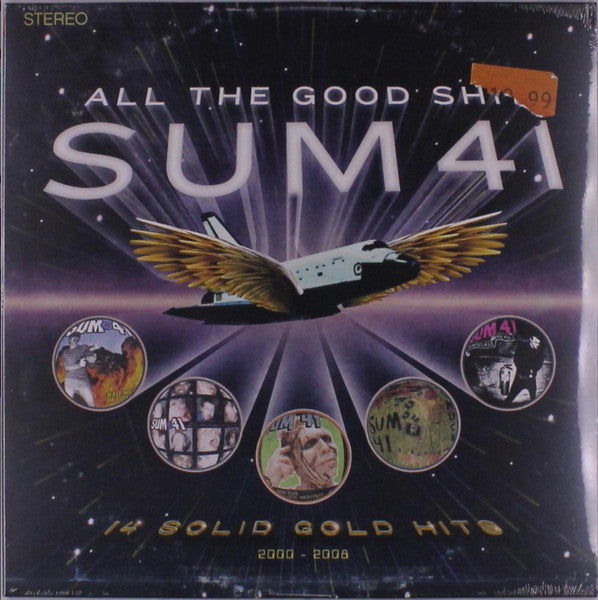 Sum 41 : All The Good Sh** (14 Solid Gold Hits 2000 - 2008) (LP, Comp, Ltd, RE, Pur)