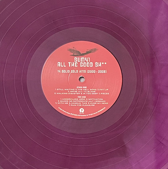 Sum 41 : All The Good Sh** (14 Solid Gold Hits 2000 - 2008) (LP, Comp, Ltd, RE, Pur)