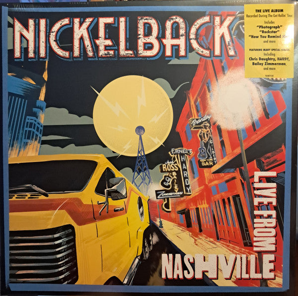 Nickelback : Live From Nashville (2xLP, Album)