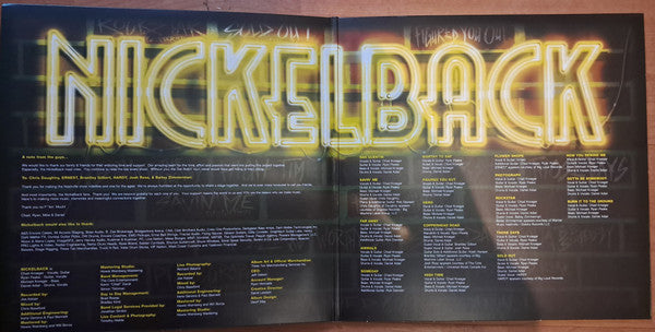Nickelback : Live From Nashville (2xLP, Album)