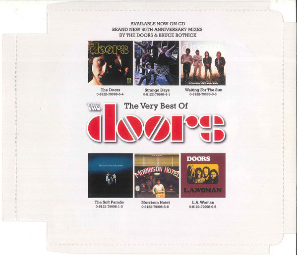 The Doors : The Very Best Of The Doors (CD, Comp, RM, 40t)