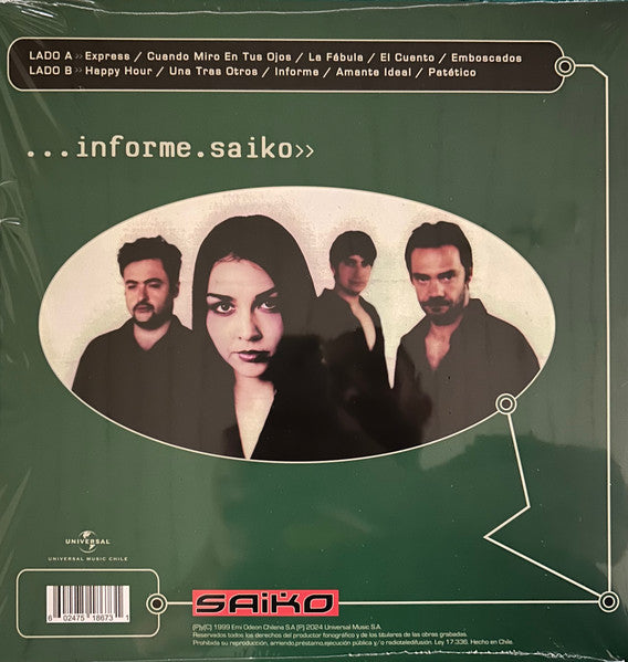 Saiko (4) : ...informe.saiko>> (LP, Album, 180)