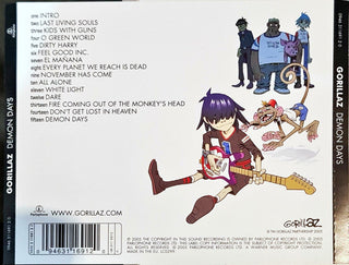 Gorillaz : Demon Days (CD, Album, RE)
