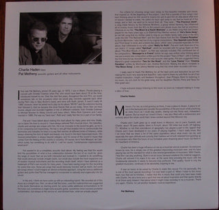 Charlie Haden & Pat Metheny : Beyond The Missouri Sky (Short Stories)  (2xLP, Album, Ltd, RE, Tra)