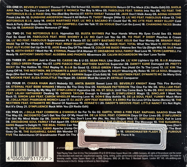 Various : Flavour Of The Old Skool (100 Ultimate R&B Classics) (5xCD, Comp)