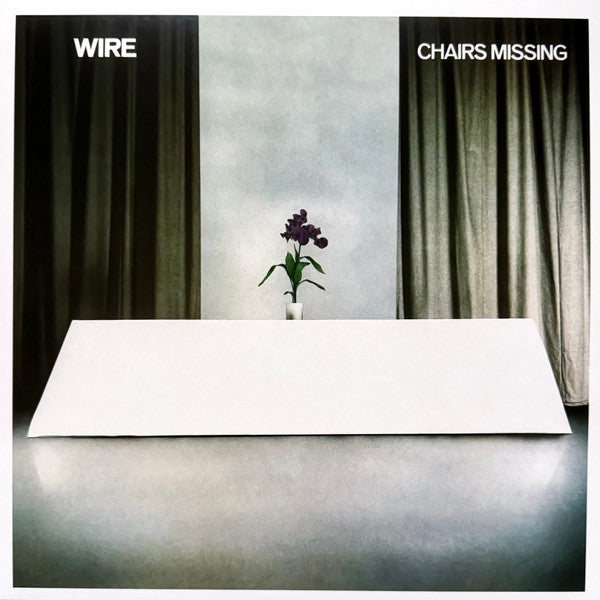 Wire : Chairs Missing (LP, Album, RE, RP, Bio)