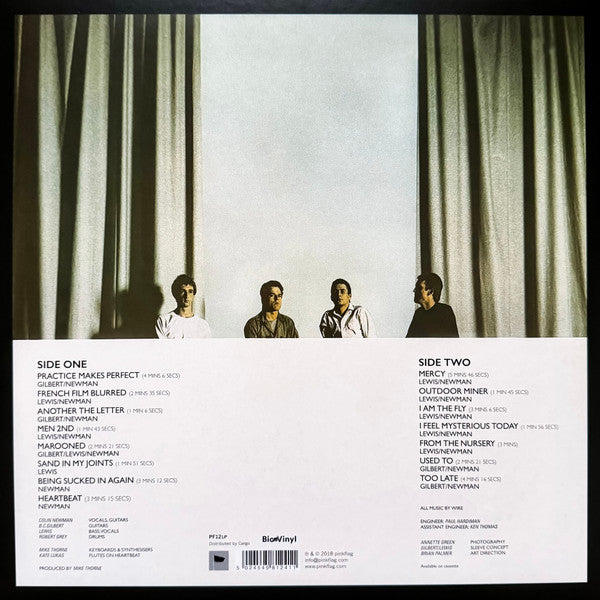 Wire : Chairs Missing (LP, Album, RE, RP, Bio)