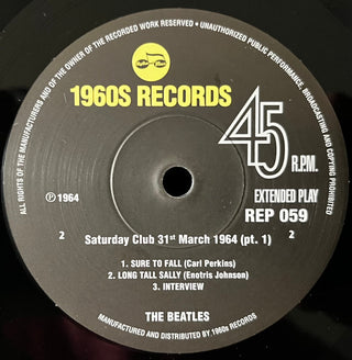 The Beatles : Saturday Club 31st March 1964 (Pt. 1) (7", EP, Mono, Unofficial)
