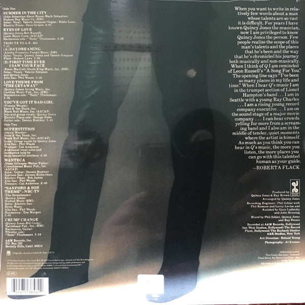 Quincy Jones : You've Got It Bad Girl (LP, Album, Ltd, RE, Gol)