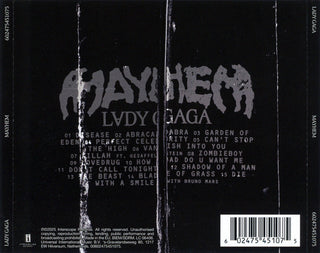 Lady Gaga : Mayhem (CD, Album, Alt)