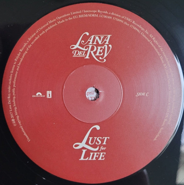 Lana Del Rey : Lust For Life (2xLP, Album, MP, 180)