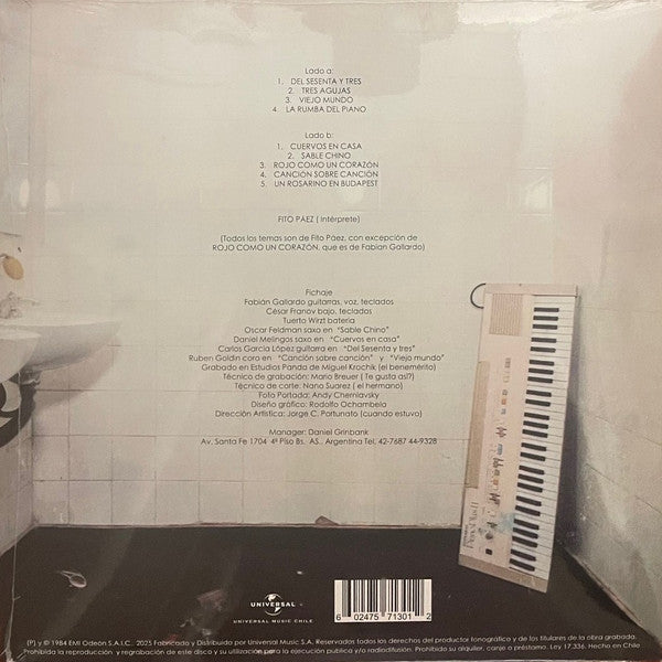 Fito Páez : Del 63 (LP, RE)