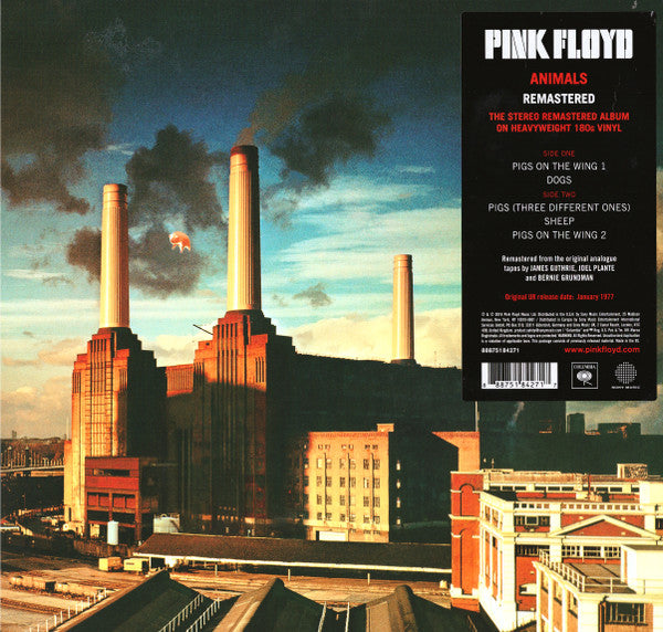 Pink Floyd : Animals (LP, Album, RE, RM, Gat)
