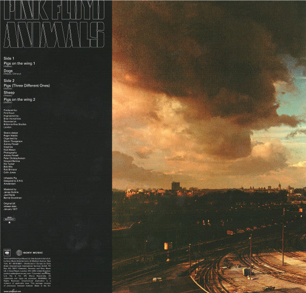 Pink Floyd : Animals (LP, Album, RE, RM, Gat)